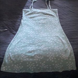 mint green dress